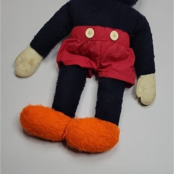 1930s Mickey Mouse Doll – McCall Style Vintage Disney Toy 20” - Picture 4 of 7